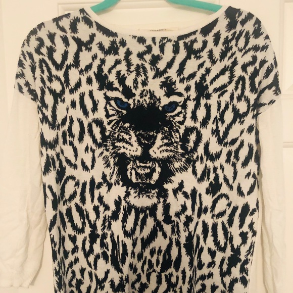 Animal Print Sweater -Size S - Picture 3 of 4